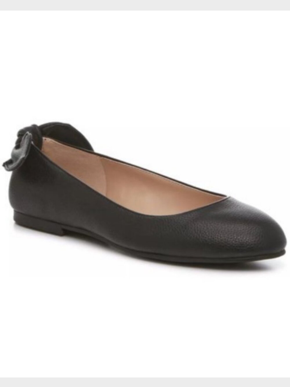 Kelly & Katie NWOT SZ9.5 Black Comfort Bow Ballet Flat Old $ Closet Staple Work
